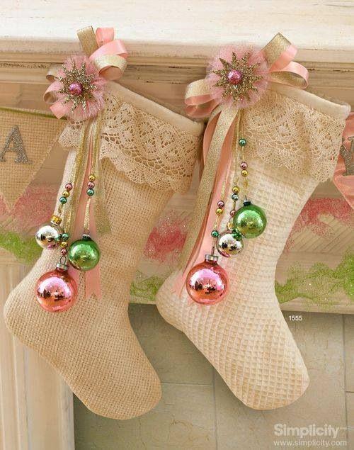 Decorate Your Fireplaces With Beautiful Handmade Christmas Stockings
